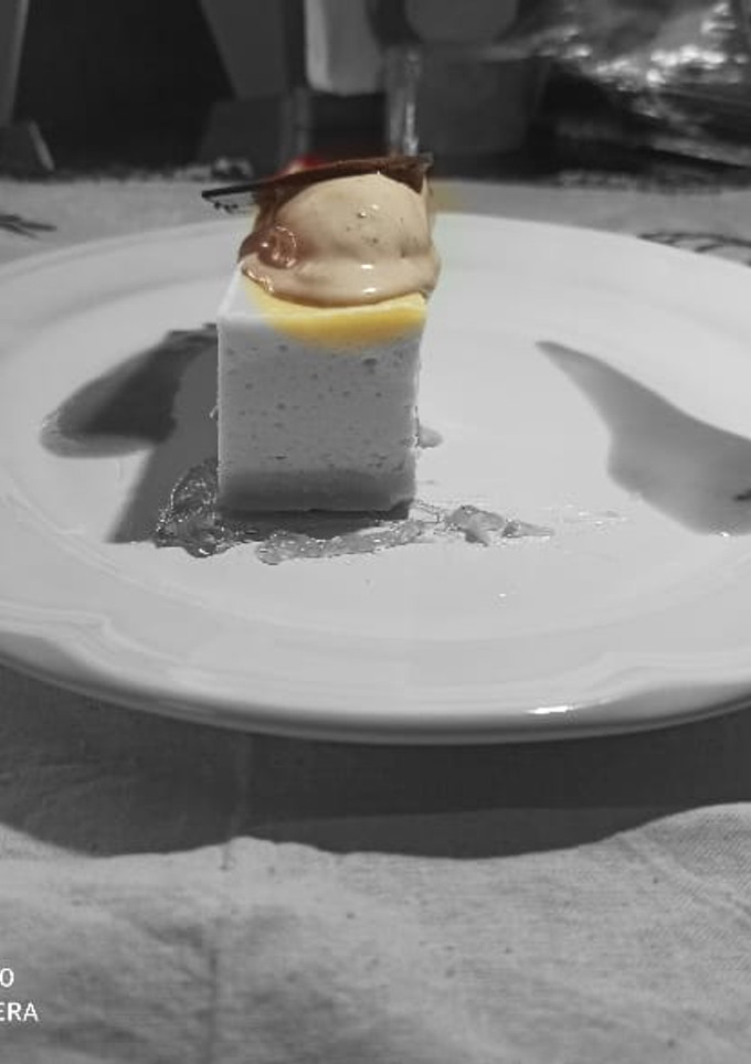 Una foto de Helado de chocolate