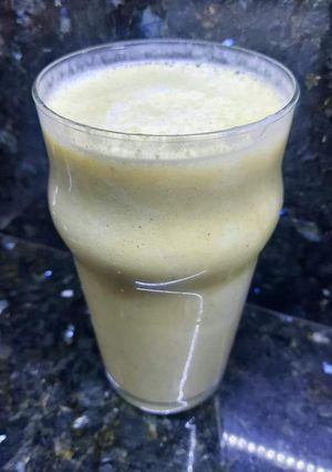 Φωτογραφία της συνταγής Milkshake μπανάνα - ακτινίδιο