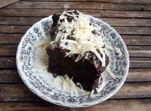 Foto resep Brownies cokelat keju nutricake