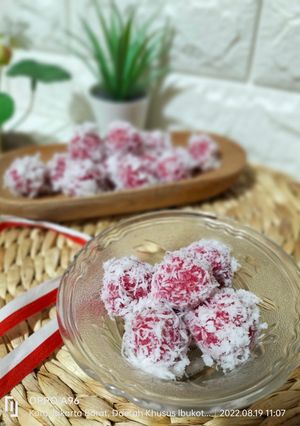 Foto resep Klepon Merah Putih