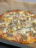 Pizza con Base de Zanahoria
