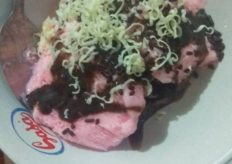 Resep Ice crem strobery,coklat lembut lumerrr simpel…😙😙😙, Bikin Ngiler