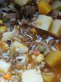 Guisito de lentejas c/ arroz