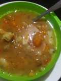 Sopa de costilla de res