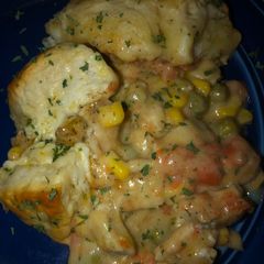 A picture of 1-Pan Easy Chicken Pot Pie Bake.
