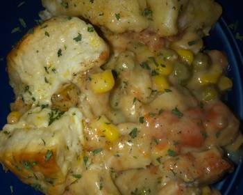 Easy Recipe 1Pan Easy Chicken Pot Pie Bake Delicious Steady