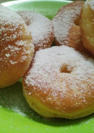 Foto resep Donat Empuk Tnp Kentang (Takaran Simple)