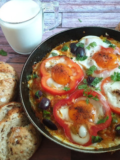 A picture of Shakshuka.