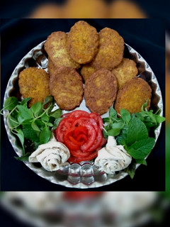 عکسی از دستور کتلت مرغ