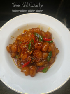 Foto resep Tumis Kikil Cabe Ijo