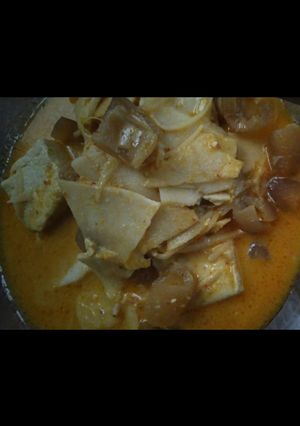 Foto resep Pelalah kitabung (kikil + tahu + rebung)