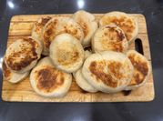 A picture of cornmeal flour polenta