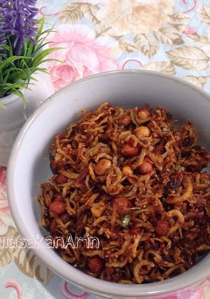 Foto resep Balado Teri Kacang
