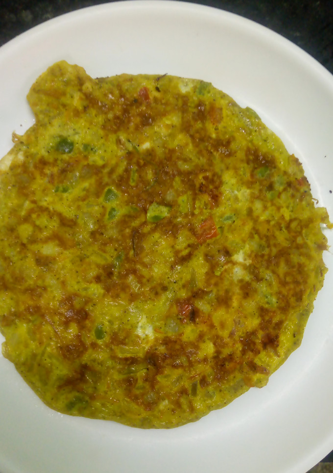 முட்டை காய்கறி ஆம்லெட் செய்முறை முக்கிய புகைப்படம்