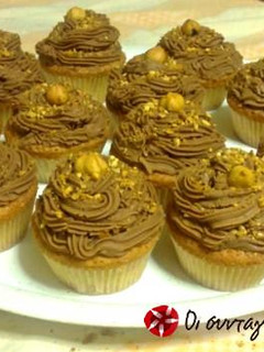 Φωτογραφία της συνταγής Cupcakes με buttercream μερέντας