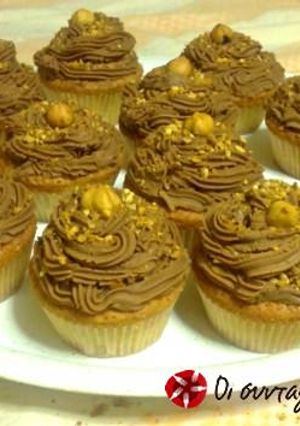 Φωτογραφία της συνταγής Cupcakes με buttercream μερέντας