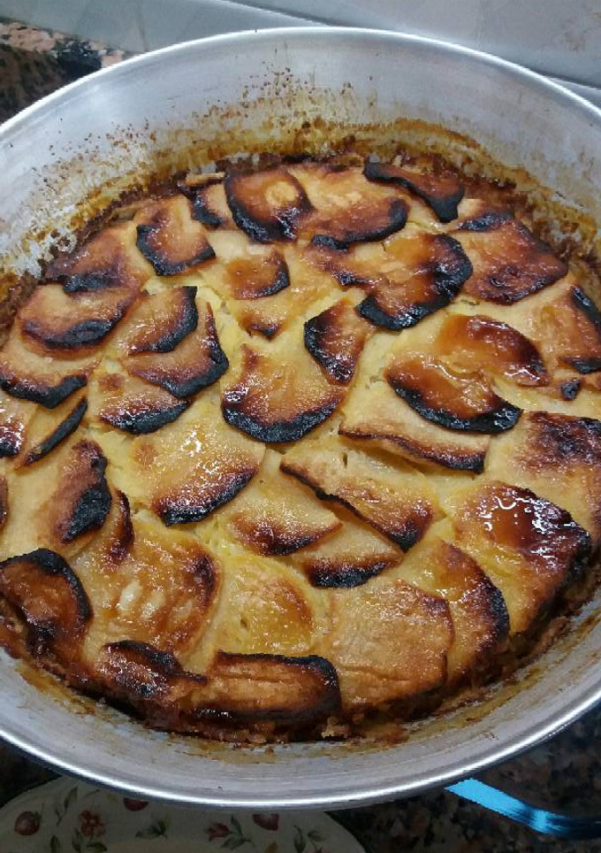 Una foto de Tarta de manzana casera
