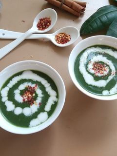 પાલક સૂપ (Spinach soup recipe in gujarati) રેસીપી મુખ્ય ફોટો