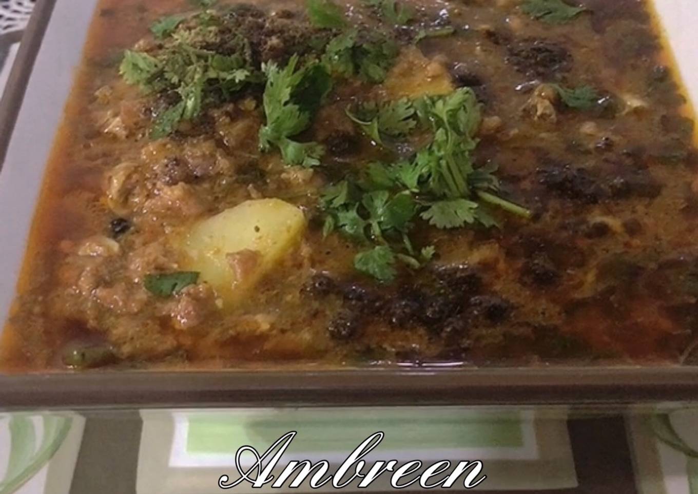 3 spice Aloo Keema Recipe