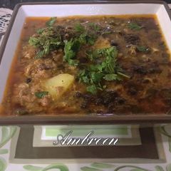 A picture of 3 spice Aloo Keema Recipe.