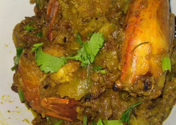 Easiest Way to Make Perfect Lau chingri(bottle gourd with prawn)