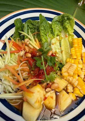 Foto resep Somtam thailand (tanpa seafood)