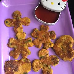 A picture of Besan pancakes.