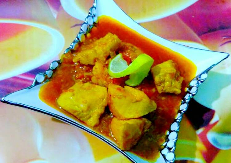 Recipe of Quick Chicken pathia / sweet and sour chicken curry