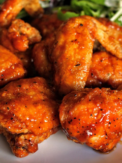 A picture of Buffalo BBQ Fried Chicken (or Chicken Wings).