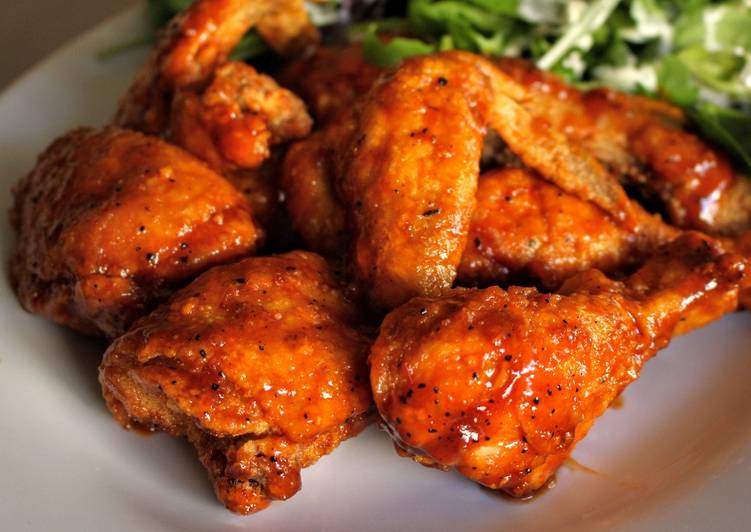 Recipe of Any-night-of-the-week Buffalo BBQ Fried Chicken (or Chicken Wings)