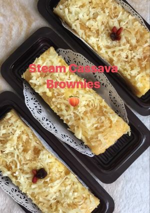 Foto resep Steam Brownies Cassava