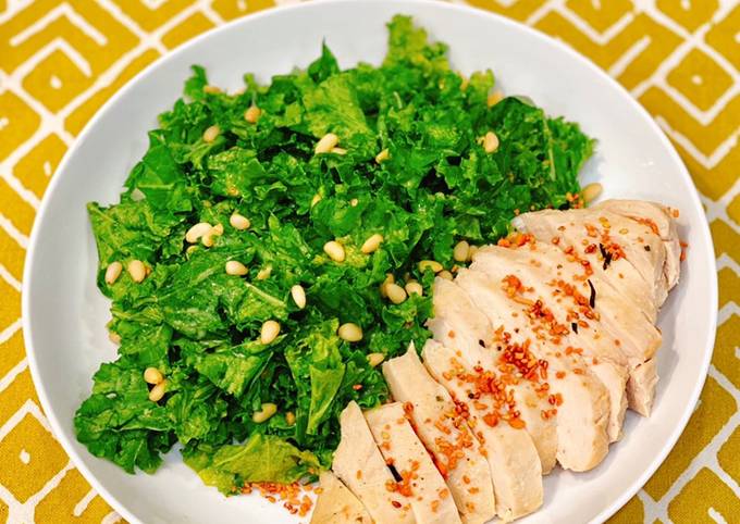 Cách Làm Món Eat clean ức gà cải kale của Trần Thảo Ngọc - Cookpad