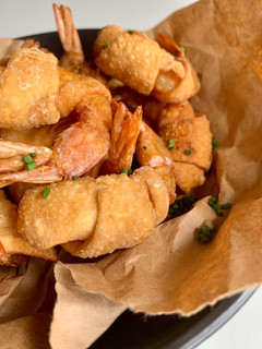 Una foto de 🍤Langostinos enrollados🍤