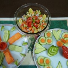A picture of Vegetable salad.