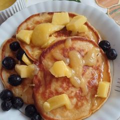A picture of Mango pancake.