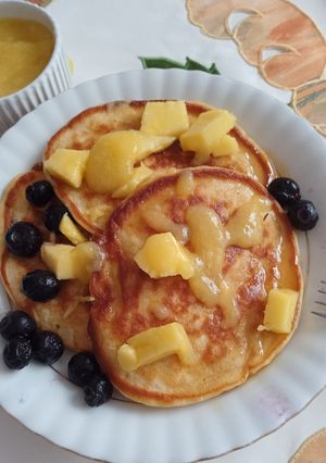 A picture of Mango pancake.