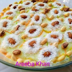 Custard Vermicelli Dessert A picture of Custard Vermicelli Dessert.