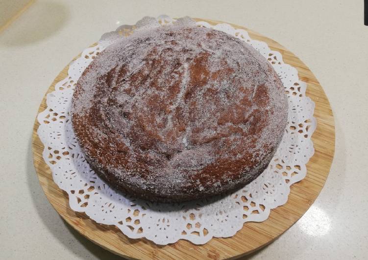 Bizcocho de anís, chocolate y limón