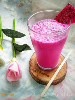 Foto resep Smoothies Buah Naga