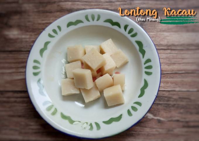 LONTONG KACAU khas MINANG praktis,cepat,anti gagal