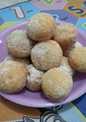Foto resep donat bulet...bulet...bulet