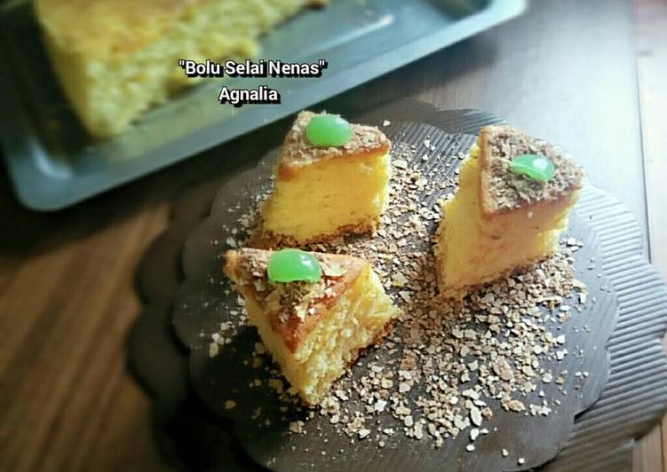 Resep &#34;Bolu Selai Nenas&#34;, Bisa Manjain Lidah