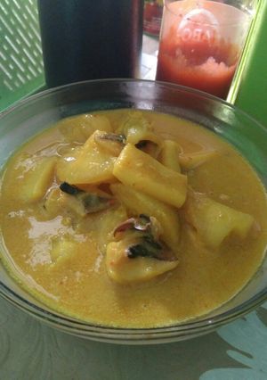 Foto resep 74. Cumi Santan with Ubi