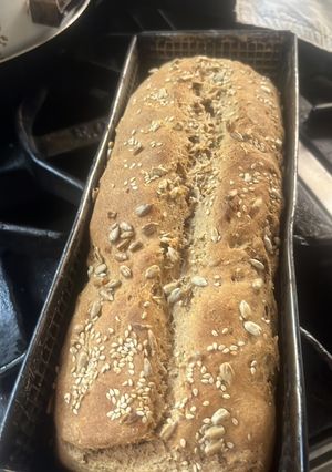 Una foto de Pan integral