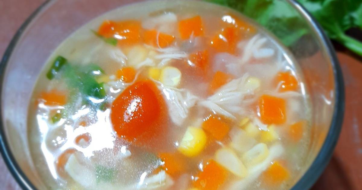 Resep Sup Sop Ayam Sehat Bisa Mpasi 1 Oleh Ninik Yanie Cookpad