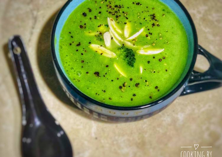 Easiest Way to Prepare Quick Broccoli soup