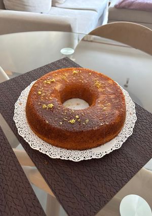 Una foto de Budín de limón