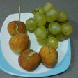 Bolas de patata con cabrales