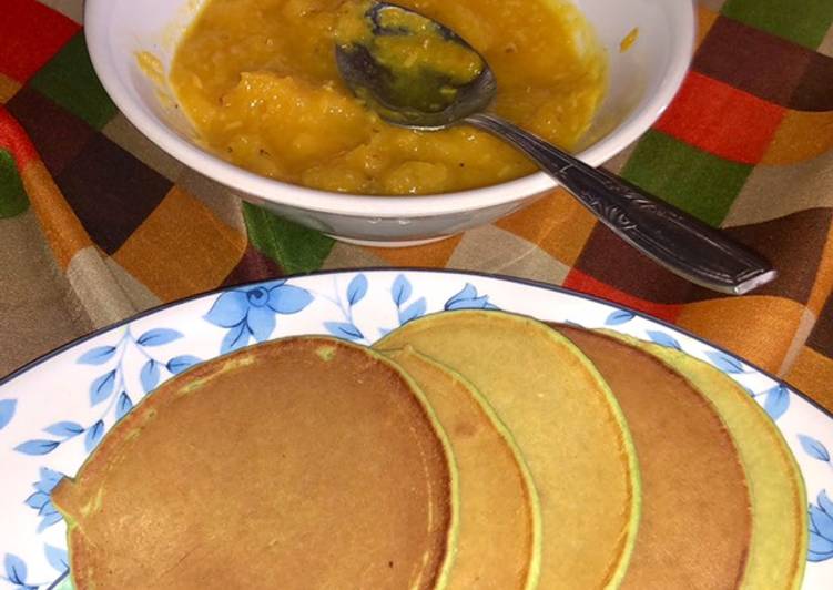 Langkah Mudah untuk Menyiapkan Pancake hijau selai nanas Anti Gagal