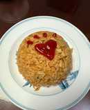 Cơm rang kim chi thập cẩm